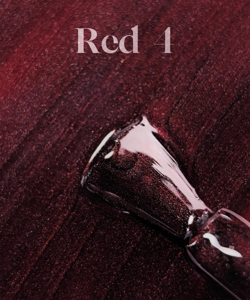 Гель-лак для нігтів Saga Love Red №04, 10 мл