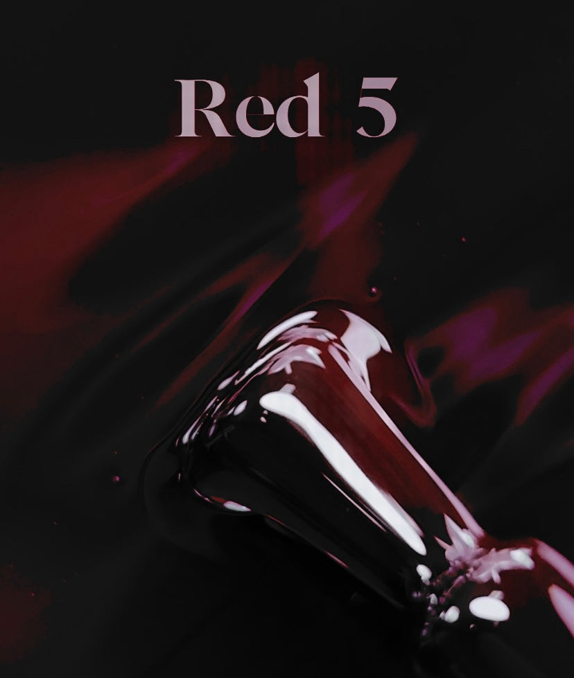 Гель-лак для нігтів Saga Love Red №05, 10 мл