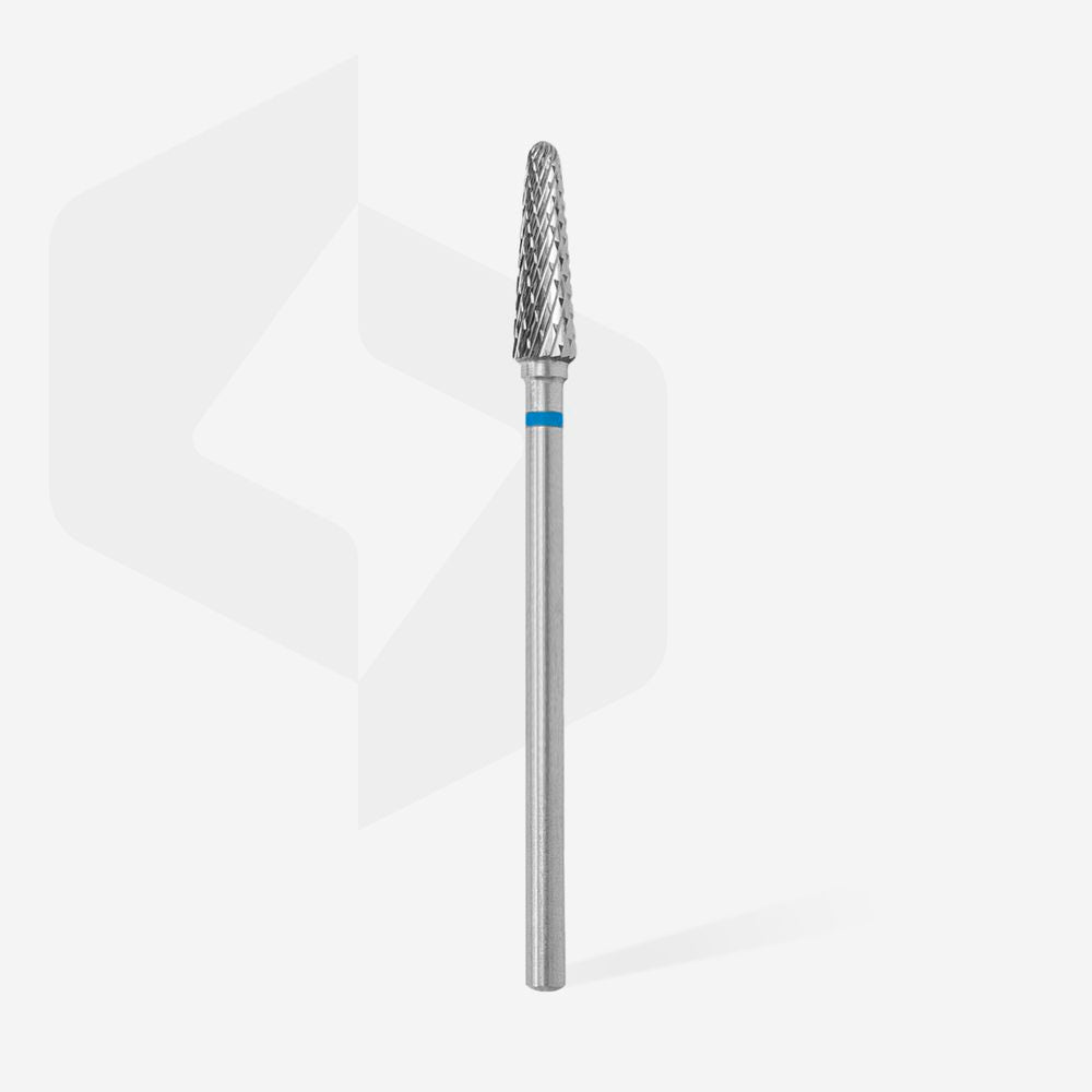 Staleks Pro Carbide Nail Drill Bit Frustum Blue EXPERT 4 mm × 13 mm