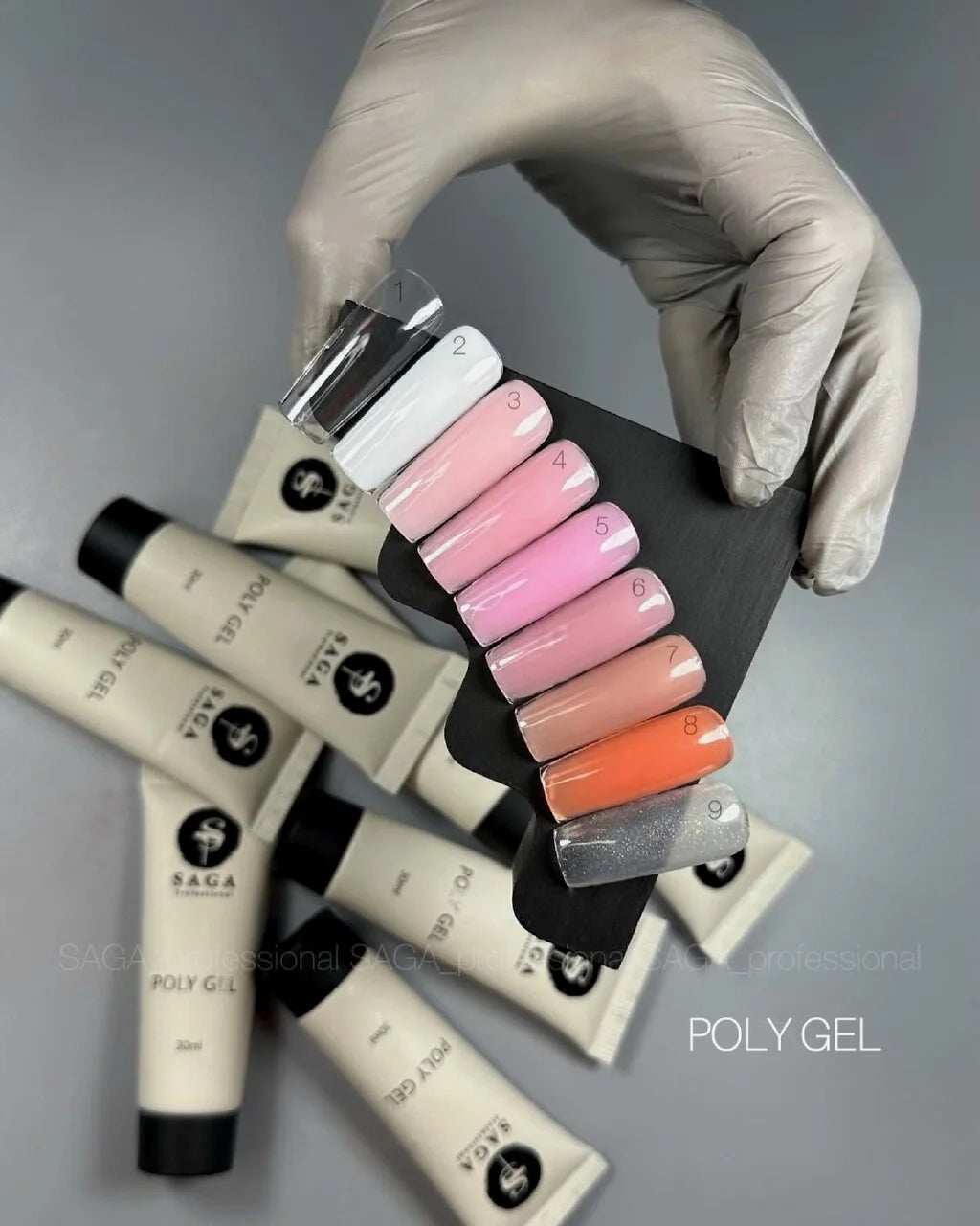 SAGA POLY GEL NEW (30 ml) No2