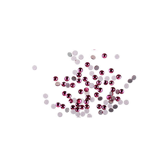 Стрази для нігтів Komilfo Fuchsia, 100 шт