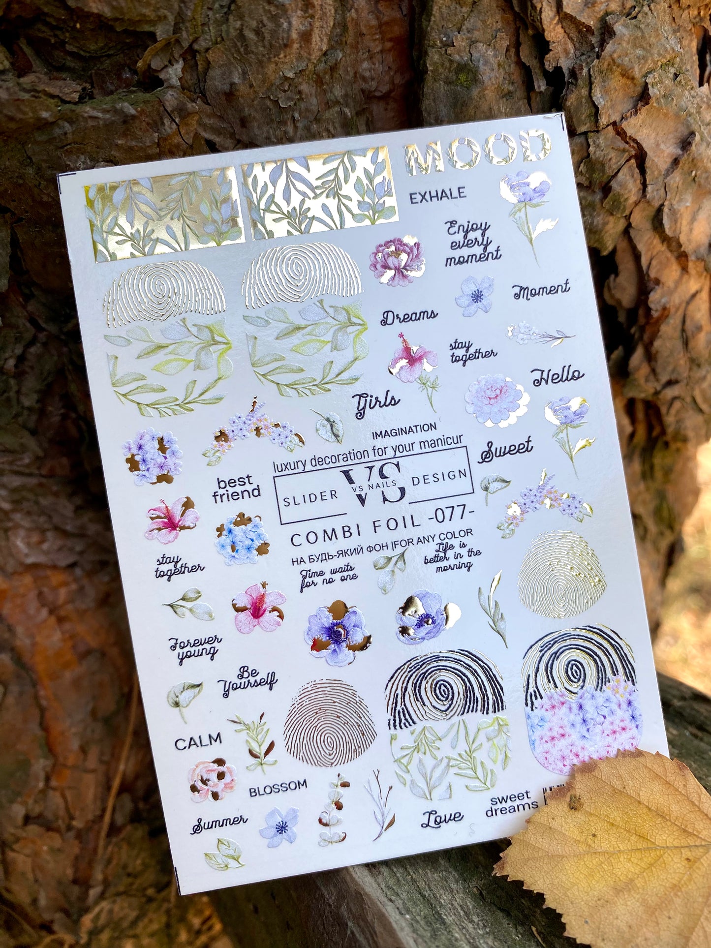 Slider design VS Nails Combi foil -077-