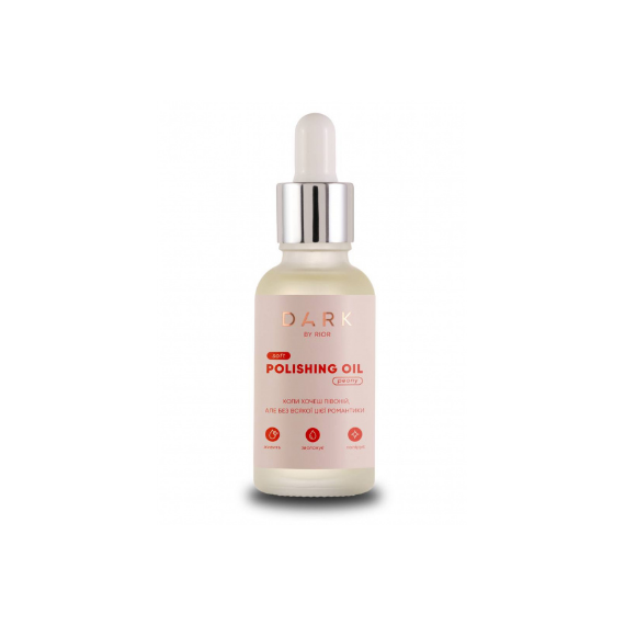 Олія для полірування DARK Polishing Oil Soft Peony, 30 мл