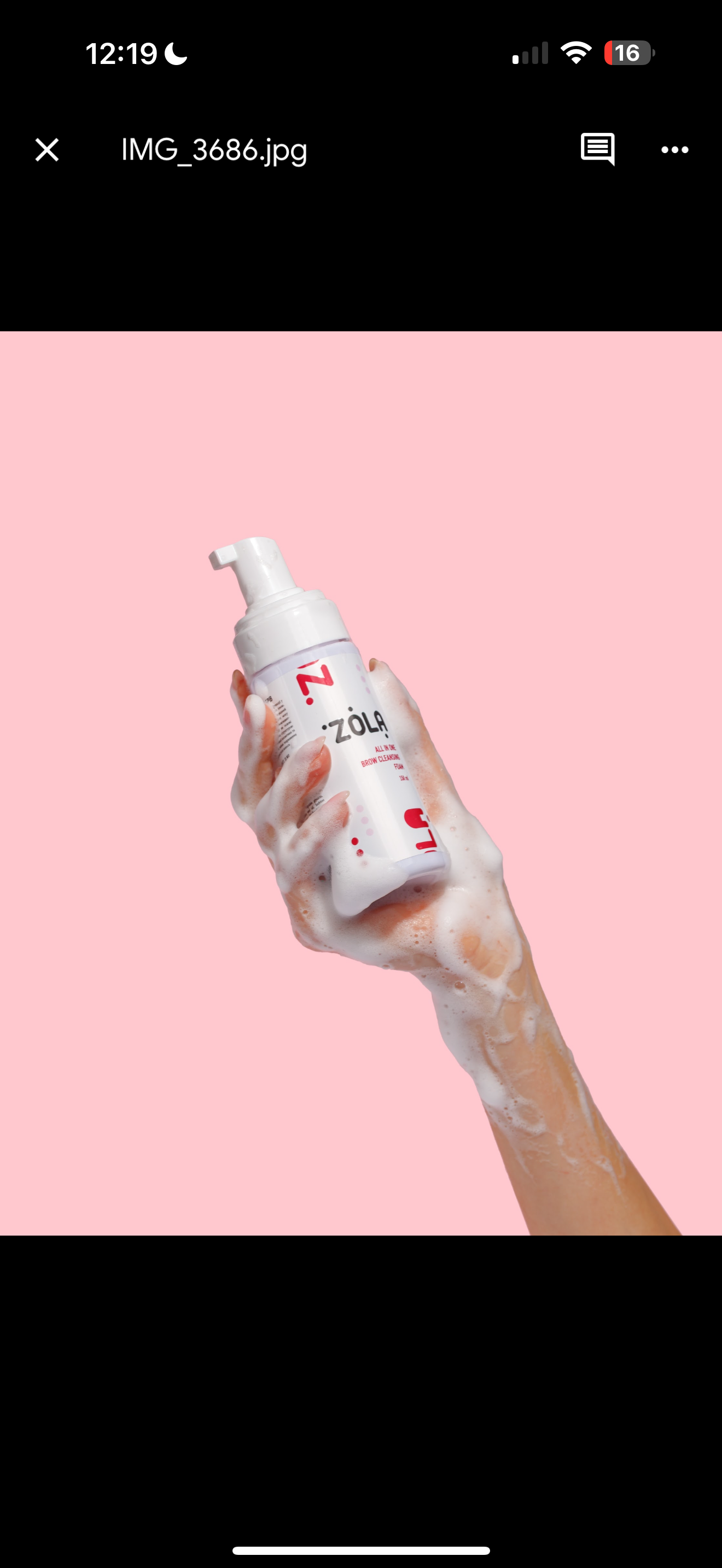 ZOLA EYEBROW CLEANSING FOAM 80 ML