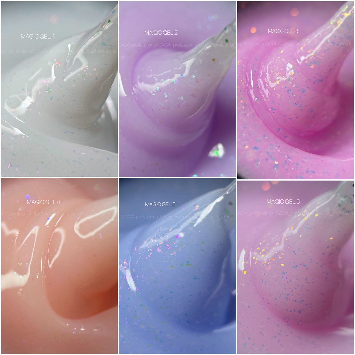 SAGA Magic builder gel No. 4 (15ml)