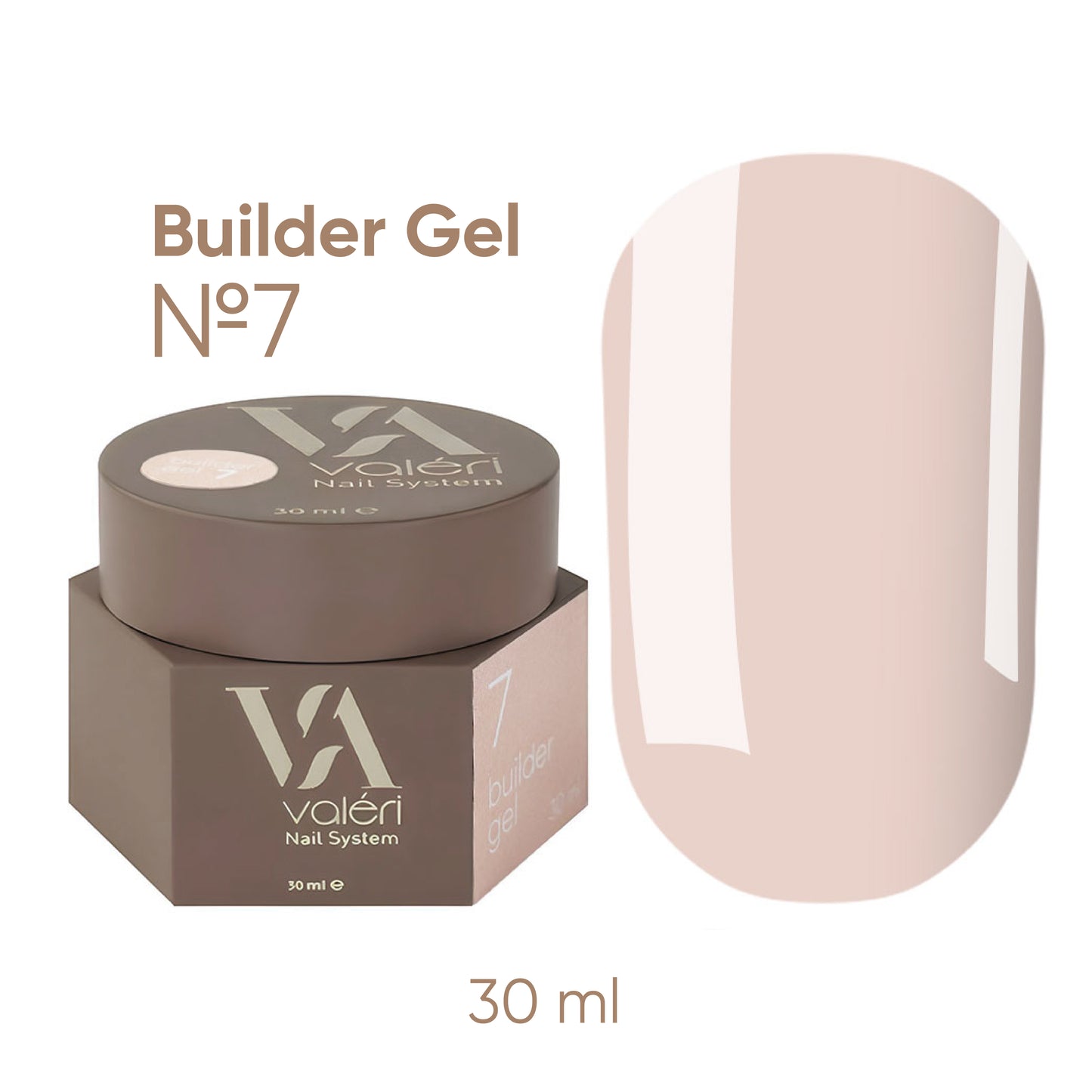 Valeri Builder Gel 30 ml, N7