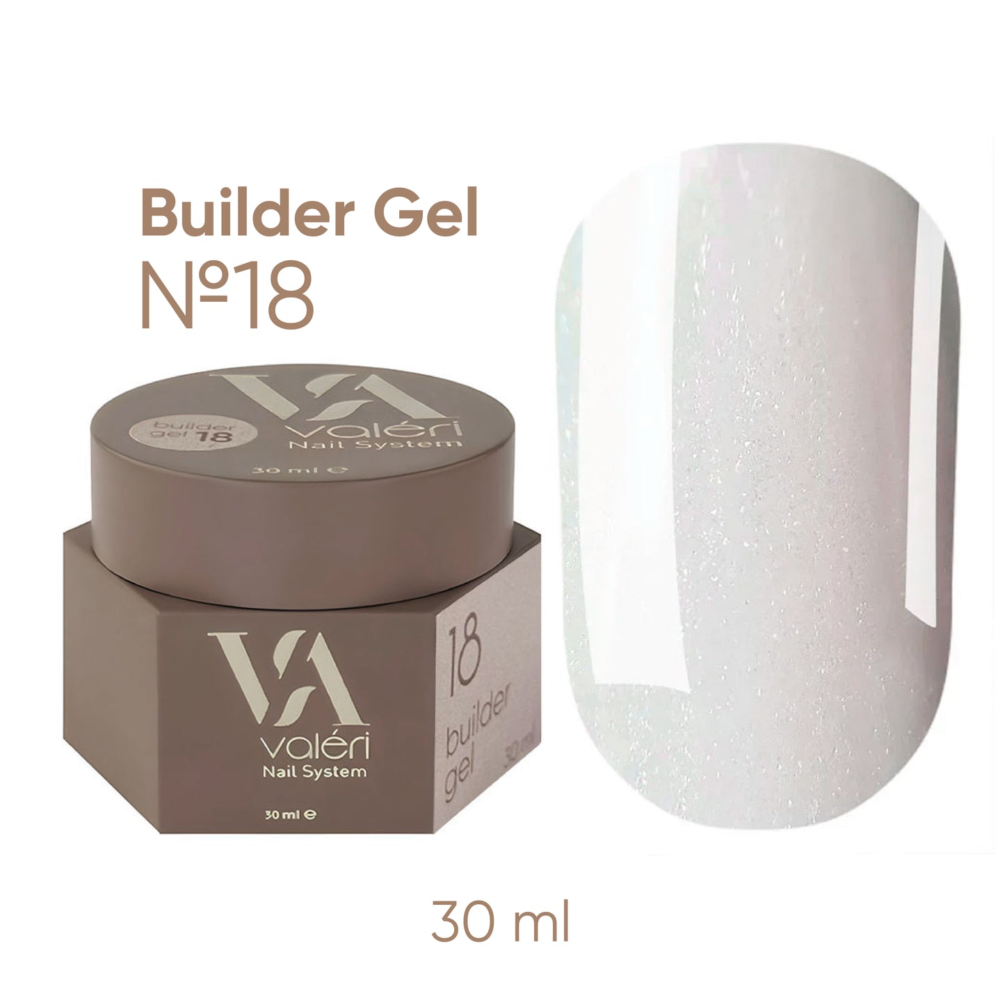 Valeri Builder Gel 30 ml, N18