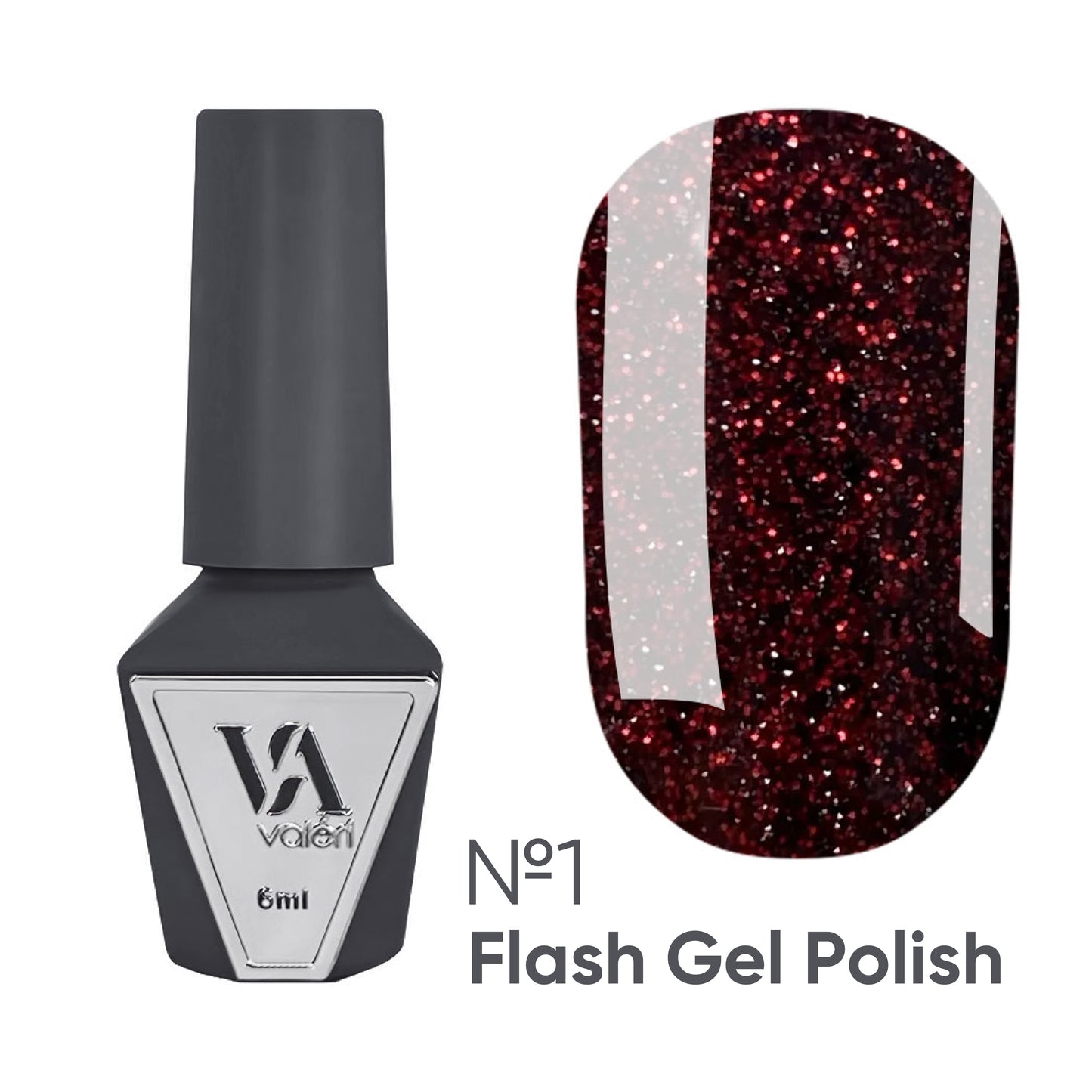 Valeri Flash gel polish 6 ml, N1