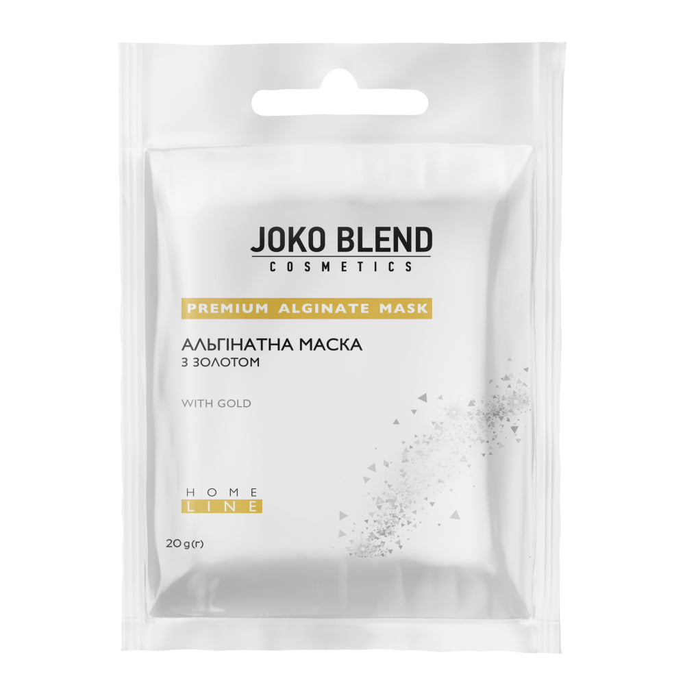 АЛЬГІНАТНА МАСКА З ЗОЛОТОМ JOKO BLEND 20 Г