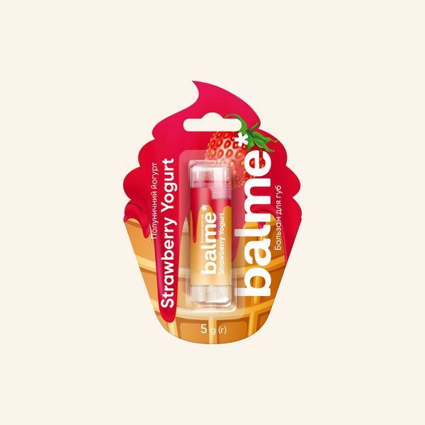 Бальзам для губ Strawberry Yogurt Balme