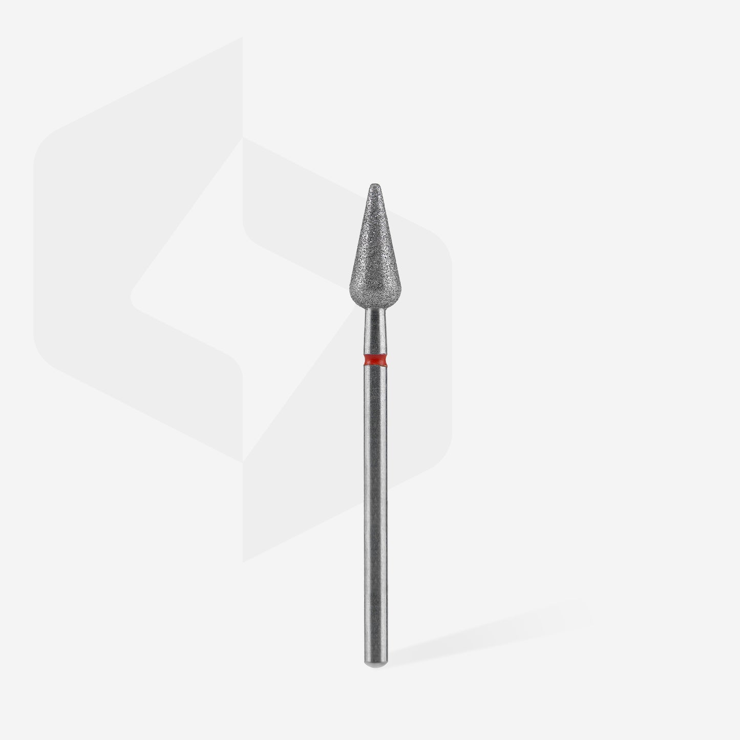 Staleks Pro Diamond Nail Drill Bit Flame Red 5.0 mm × 12 mm