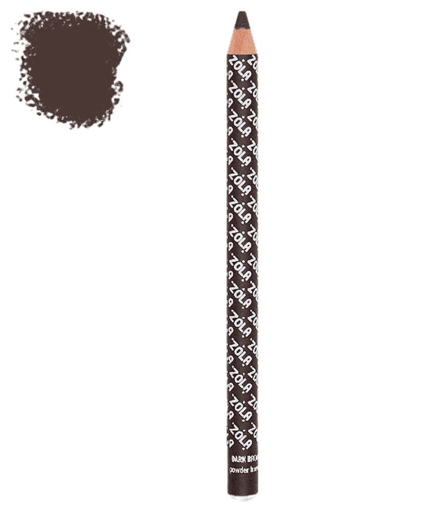ZOLA POWDER BROW PENCIL DARK BROWN