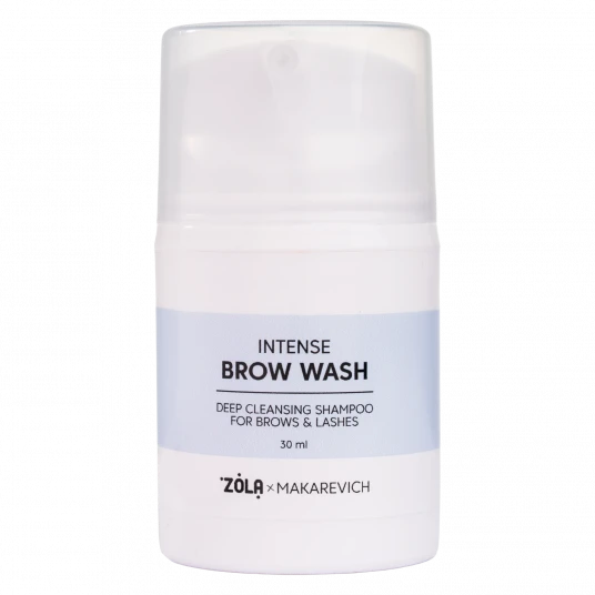ZOLA x Makarevich Шампунь глибокого очищення для брів та вій Intense Brow Wash 30 мл.