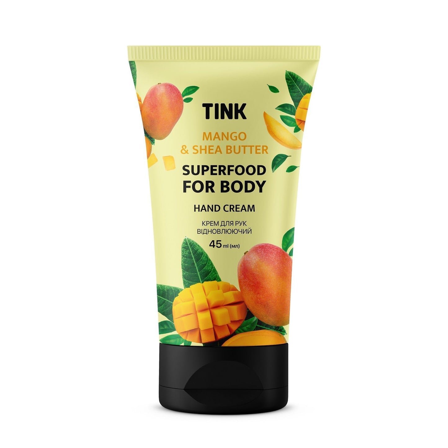 Крем для рук відновлюючий Mango з екстрактом манго та маслом ши Tink 45 мл