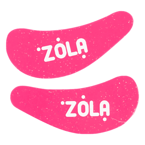 ZOLA ПАТЧІ СИЛІКОНОВІ БАГАТОРАЗОВІ ДЛЯ ОЧЕЙ (1 ПАРА) (МАЛИНОВІ)
