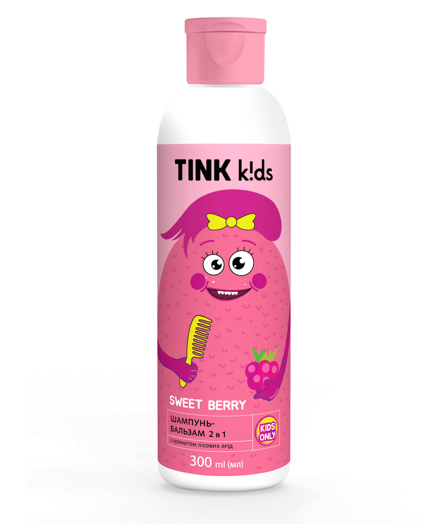 Шампунь-бальзам 2 в 1 Sweet Berry Tink kids 300 мл