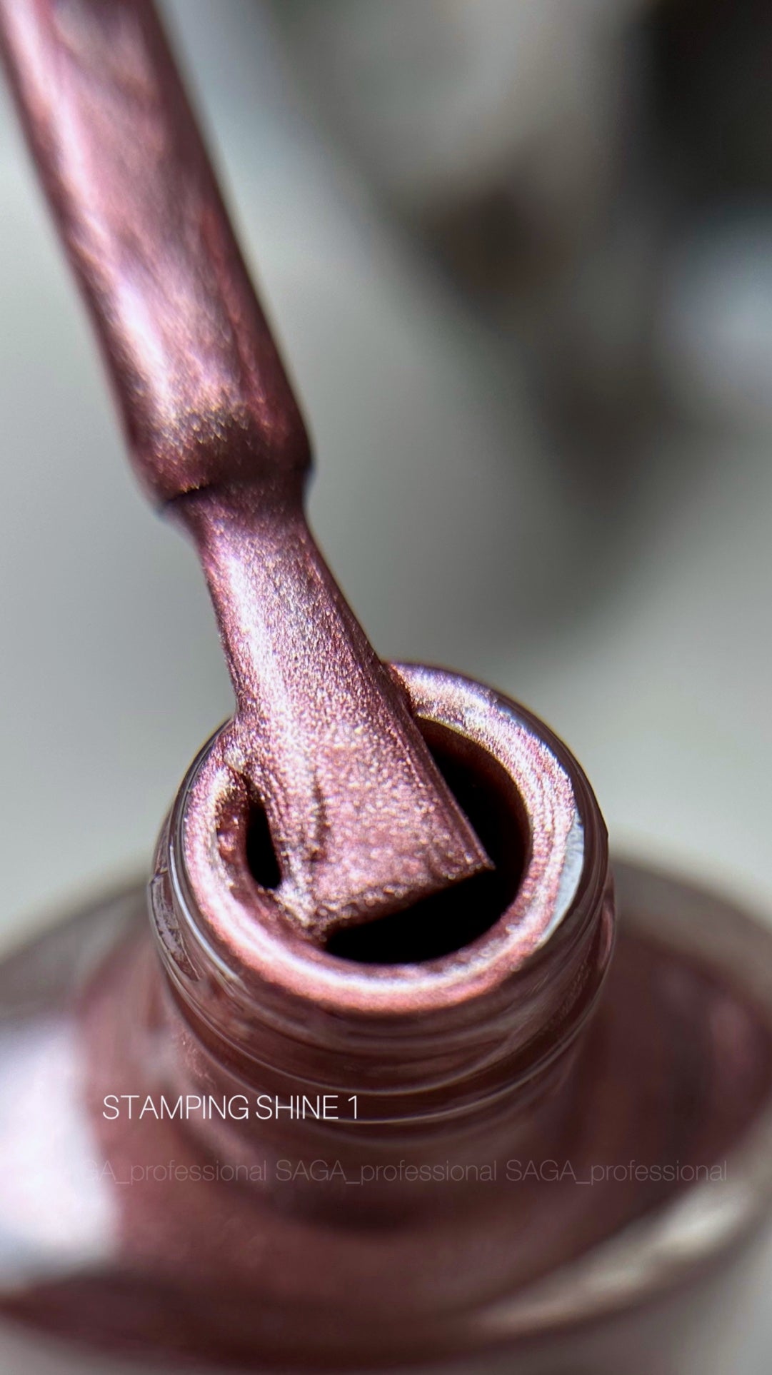 Saga Stemping Paint No1 Chrome (8 мл)