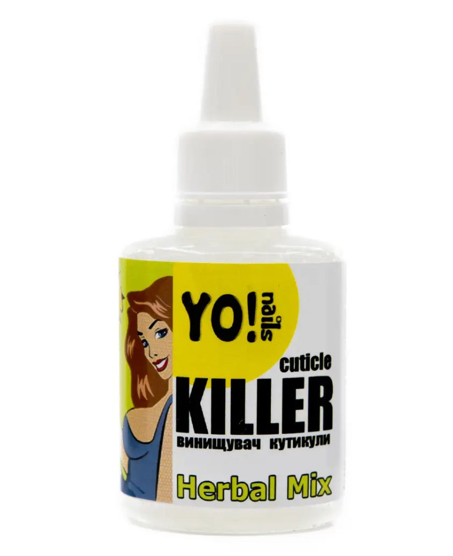 YO nails cuticle remover, with urea, 30 ml
