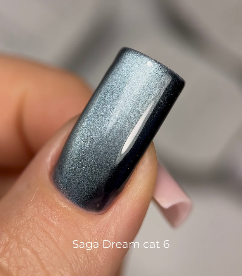 Гель-лак Saga Dream Cat Котяче Око №06, 10 мл