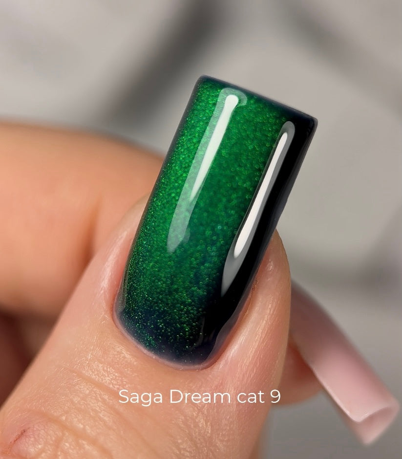 Гель-лак Saga Dream Cat Котяче Око №09, 10 мл