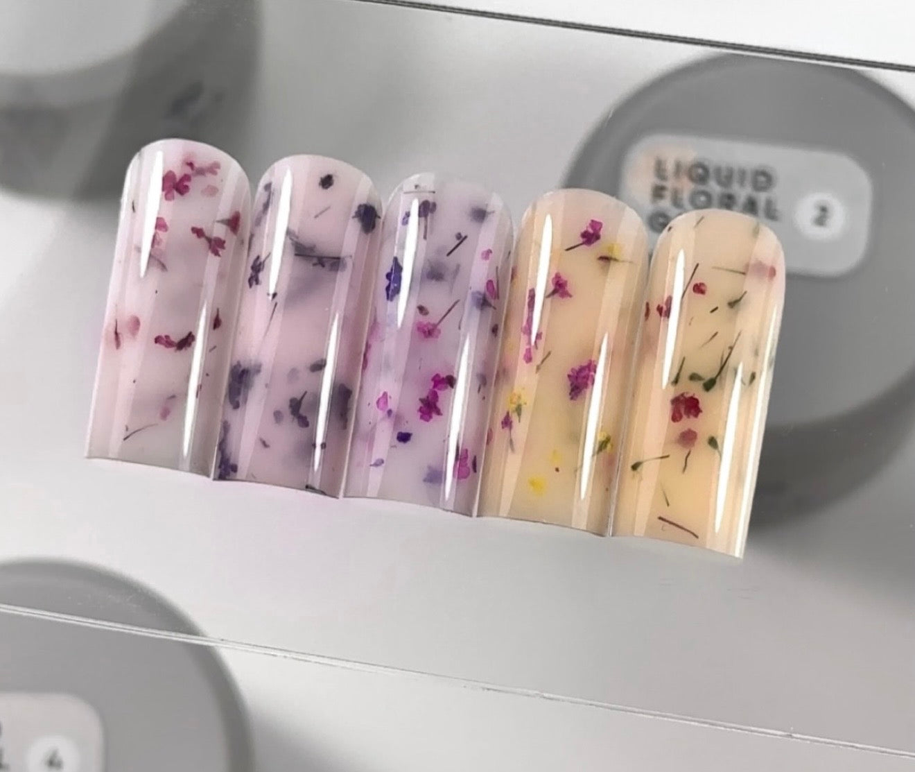 Flower gel 🌸
