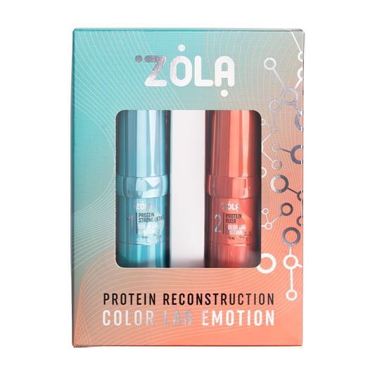 ZOLA COLOR LAB EMOTION Набір для ламінування BROW&LASH PROTEIN RECONSTRUCTION SYSTEM