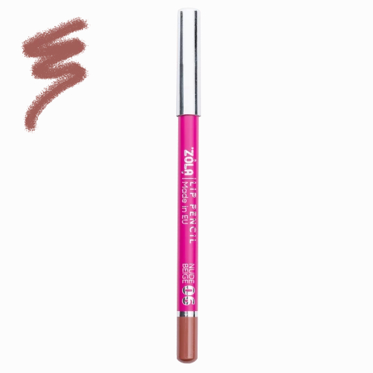 ZOLA Олівець для губ Lip Pencil 06 Nude Beige