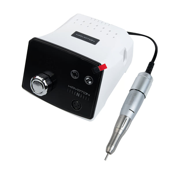 KRYPTON II XPS-300 nail drill (Krypton) for manicure and pedicure, 70W, 35,000 rpm, with lightweight handle (white)