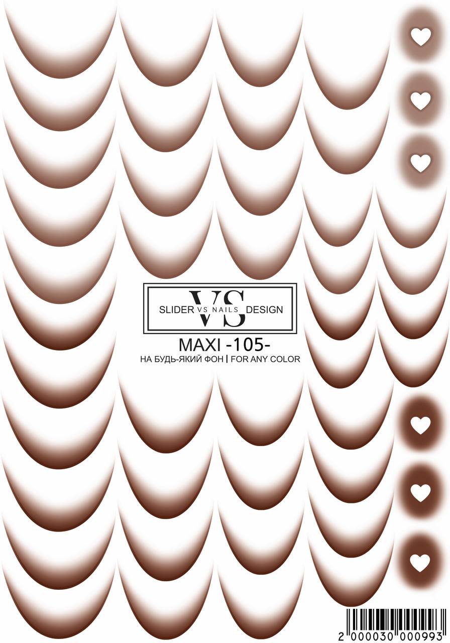 Слайдер дизайн френч VS Nails MAXI -105-