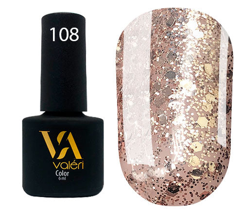 Гель-лак Valeri №108, 6 мл