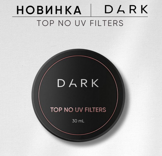 DARK Top No Wipe No UV, without filters, transparent