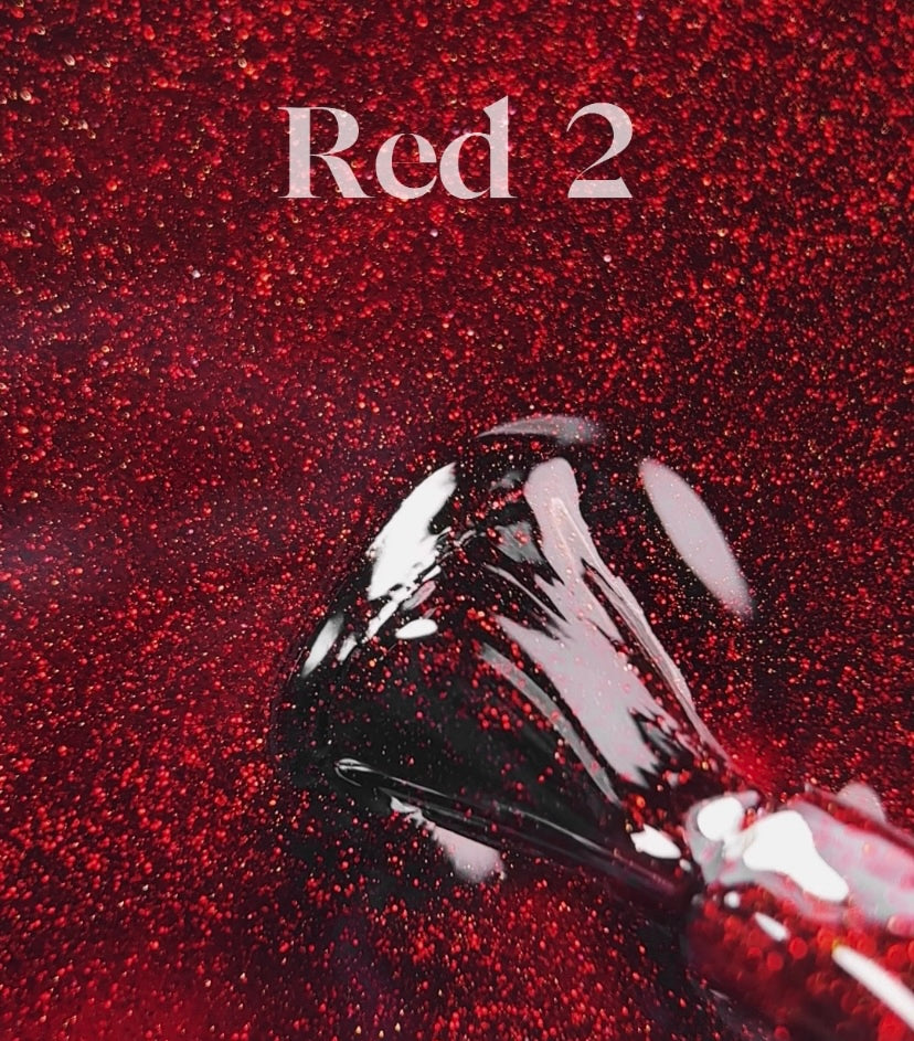 Гель-лак для нігтів Saga Love Red №02, 10 мл