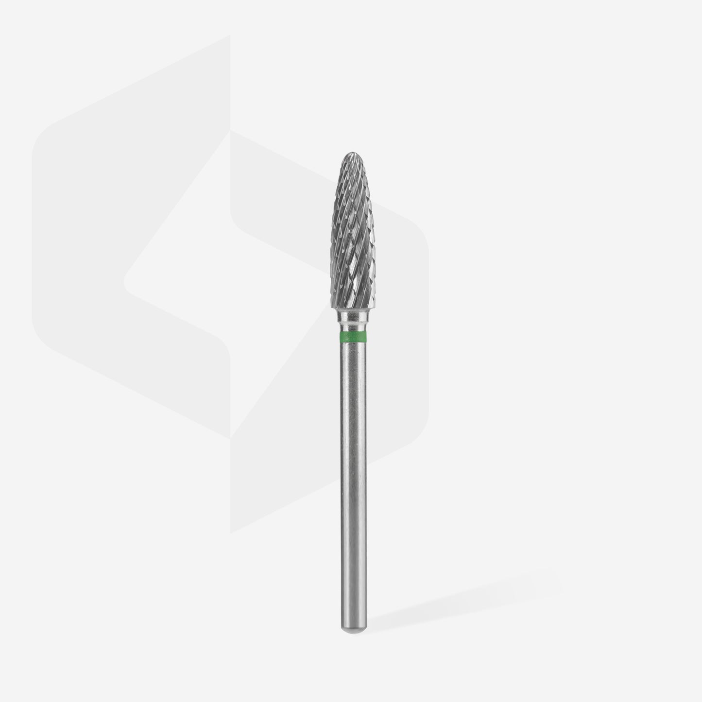 Staleks Pro Carbide Nail Drill Bit Frustum Green EXPERT 4 mm × 14 mm