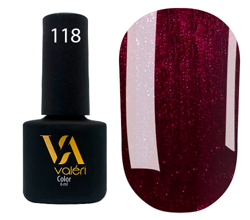 Гель-лак Valeri №118, 6 мл