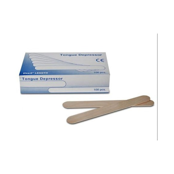 Шпатель для воску - дерев`яний одноразовий 50 шт