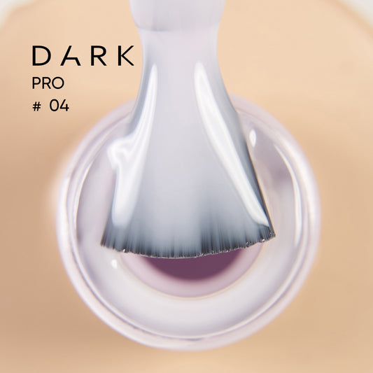 База для нігтів DARK PRO base №04, молочно-рожева