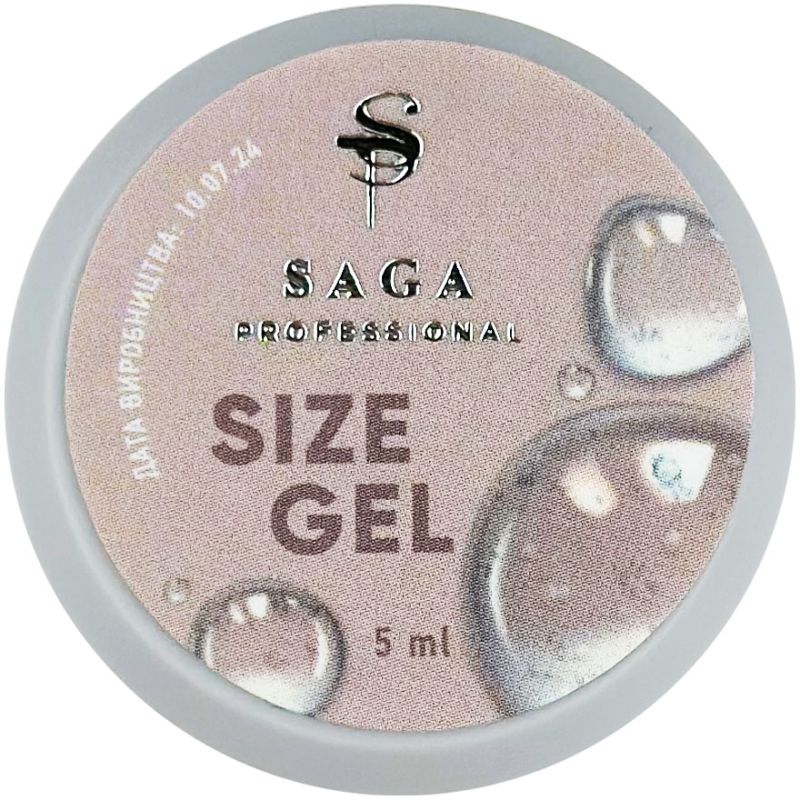 SAGA professional Гель жуйка для обʼємних дизайнів SIZE gel, 5 г
