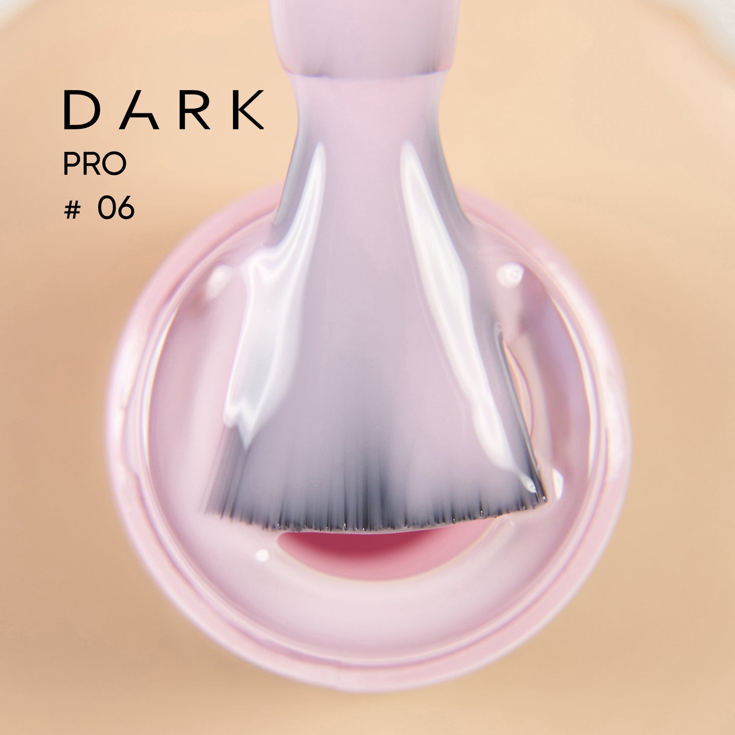 База для нігтів DARK PRO base №06, рожева, 15 мл