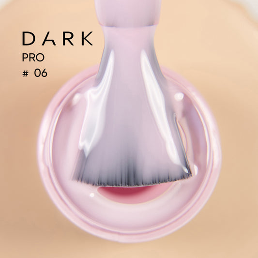 База для нігтів DARK PRO base №06, рожева, 15 мл