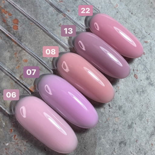 База для нігтів DARK PRO base №06, рожева, 15 мл