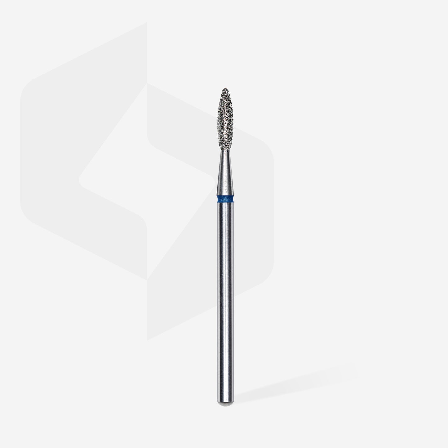 Staleks Pro Diamond Nail Drill Bit Flame Blue 2.1 mm × 8 mm