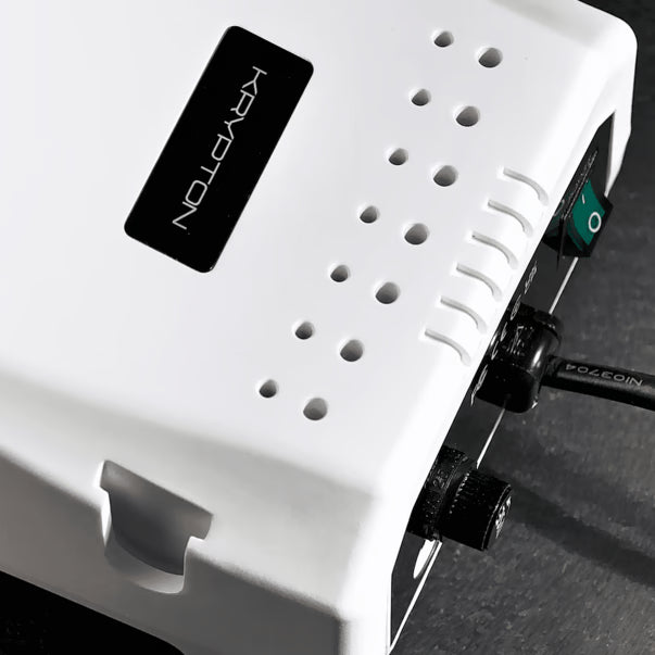 KRYPTON II XPS-300 nail drill (Krypton) for manicure and pedicure, 70W, 35,000 rpm, with lightweight handle (white)