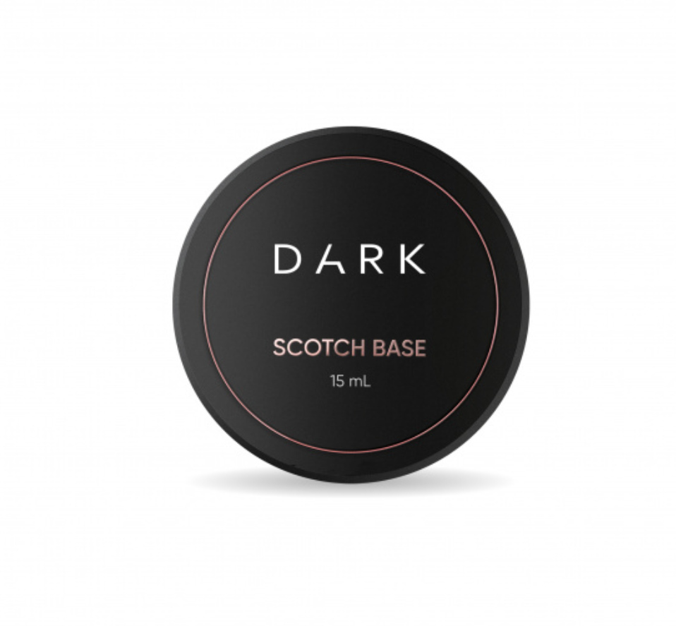 База для нігтів DARK SCOTCH base, прозора