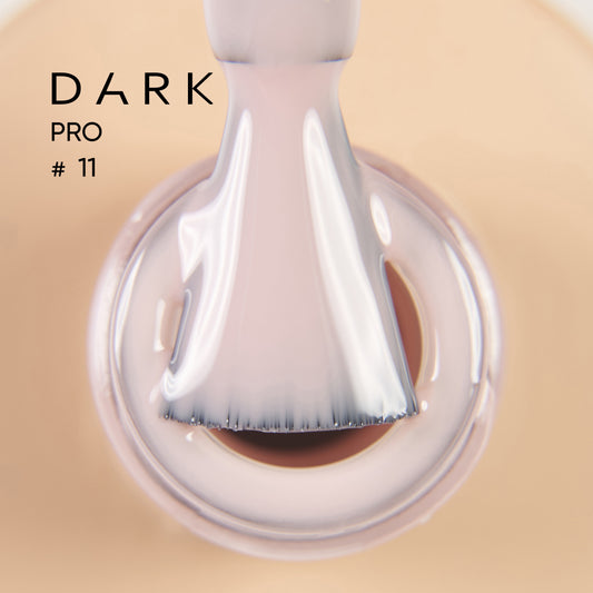 База для нігтів DARK PRO base №11, сіро-бежева 15 мл