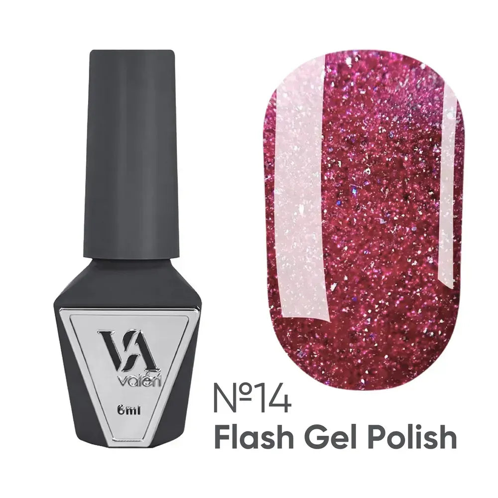 Flash Gel Polish VALERI № 14 6 ml