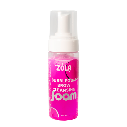 ZOLA ПІНА ДЛЯ БРІВ ОЧИЩАЮЧА РОЖЕВА BUBBLEGUM BROW CLEANSING 150 МЛ