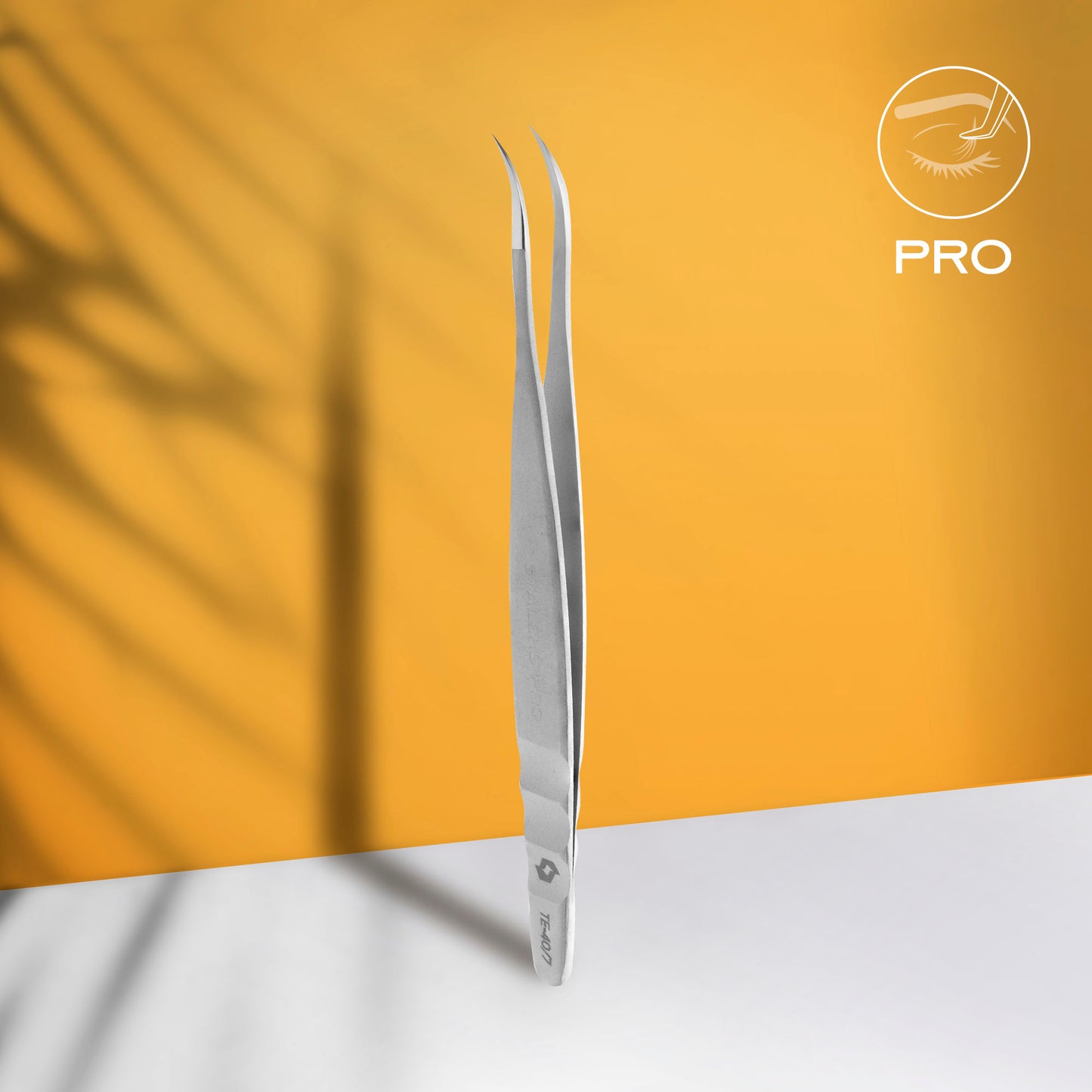 Staleks Pro Eyelash Tweezers EXPERT 40 TYPE 2 (L-Shaped 70°)