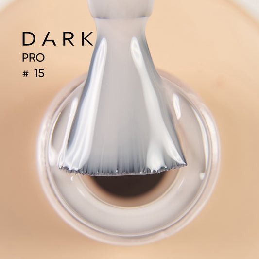 База для нігтів DARK PRO base №15, слонова кістка, 15 мл