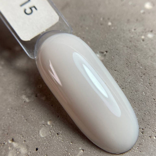 DARK PRO base nail polish No. 15, ivory, 15 ml