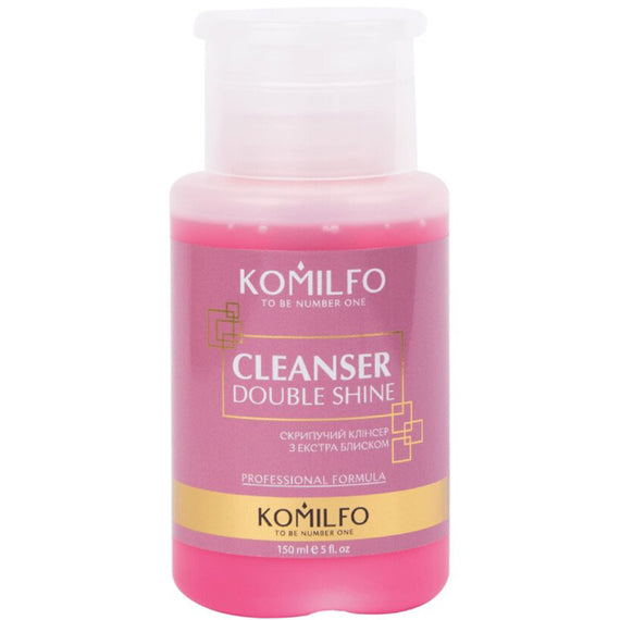 Komilfo Сleanser Double Shine - скрипучий клінсер з екстра блиском, 150 мл